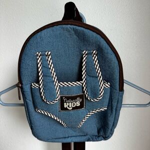 Naturally Kids Mini Backpack | Blue | Toddler / Preschool Bag